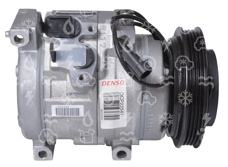 kompresor DENSO 10S15C, řemenice - 120 mm, 12V, 4 Poly-V, PAG 46, R134a